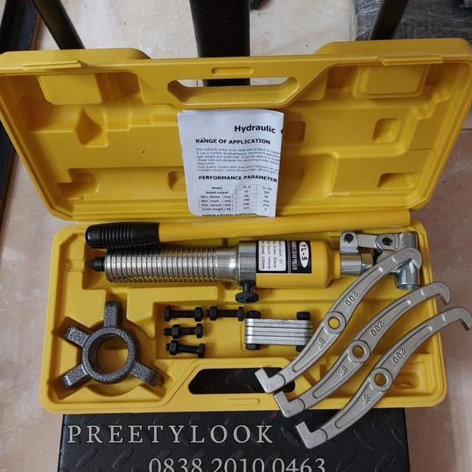 MORIFOYU Treker Hydraulic 5 Ton Treker Bearing Puller Hidrolik Bering Kaki 3