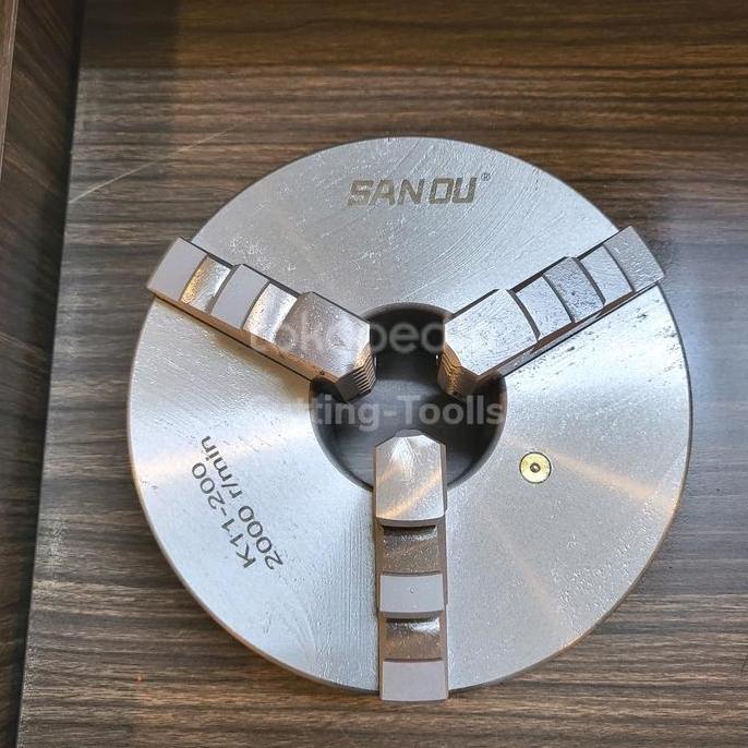 KIATO CHUCK BUBUT 8INCHI 3JAW CLOW BUBUT 8IN CATOK KEPALA BUBUT 8INCHI CHUCK