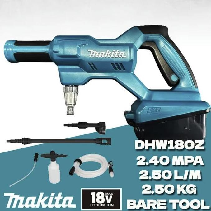 LIBARDIRT Mesin Steam Cuci Mobil AC Jet Cleaner High Pressure Cordless Makita 18V DHW180 / Mesin Ste