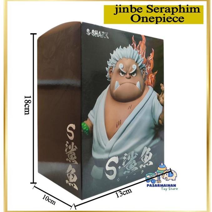 Figure Anime One Piece Jinbe Seraphim Jinbe Boa Pajangan koleksi