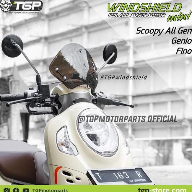 Tgp Windshield Scoopy Genio Fino
