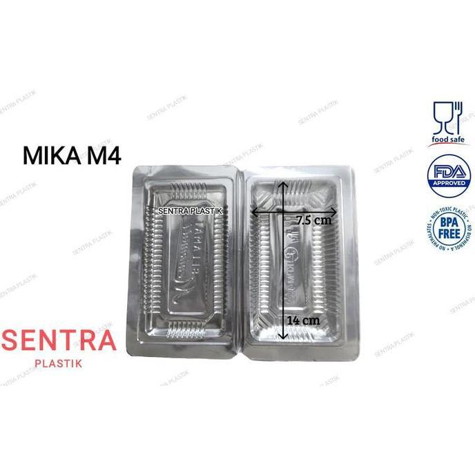 MIKA PLASTIK KUE 4A / MIKA 4A ISI 100 PCS
