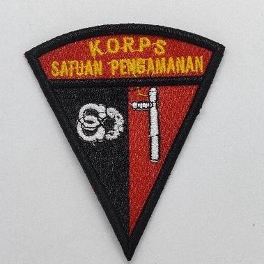 Yui-7 Fgk-24 Logo Bordir Timbul Korps Satpam / Logo Timbul Korps Satpam / Bordir Logo Timbul Korps S