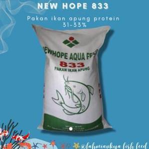 TERMURAH (PAKET 2 Kg, 5 Kg dan 10 Kg) Pakan Ikan Lele Newhope 833-1, -2, -3 | Pakan ikan Protein 31-