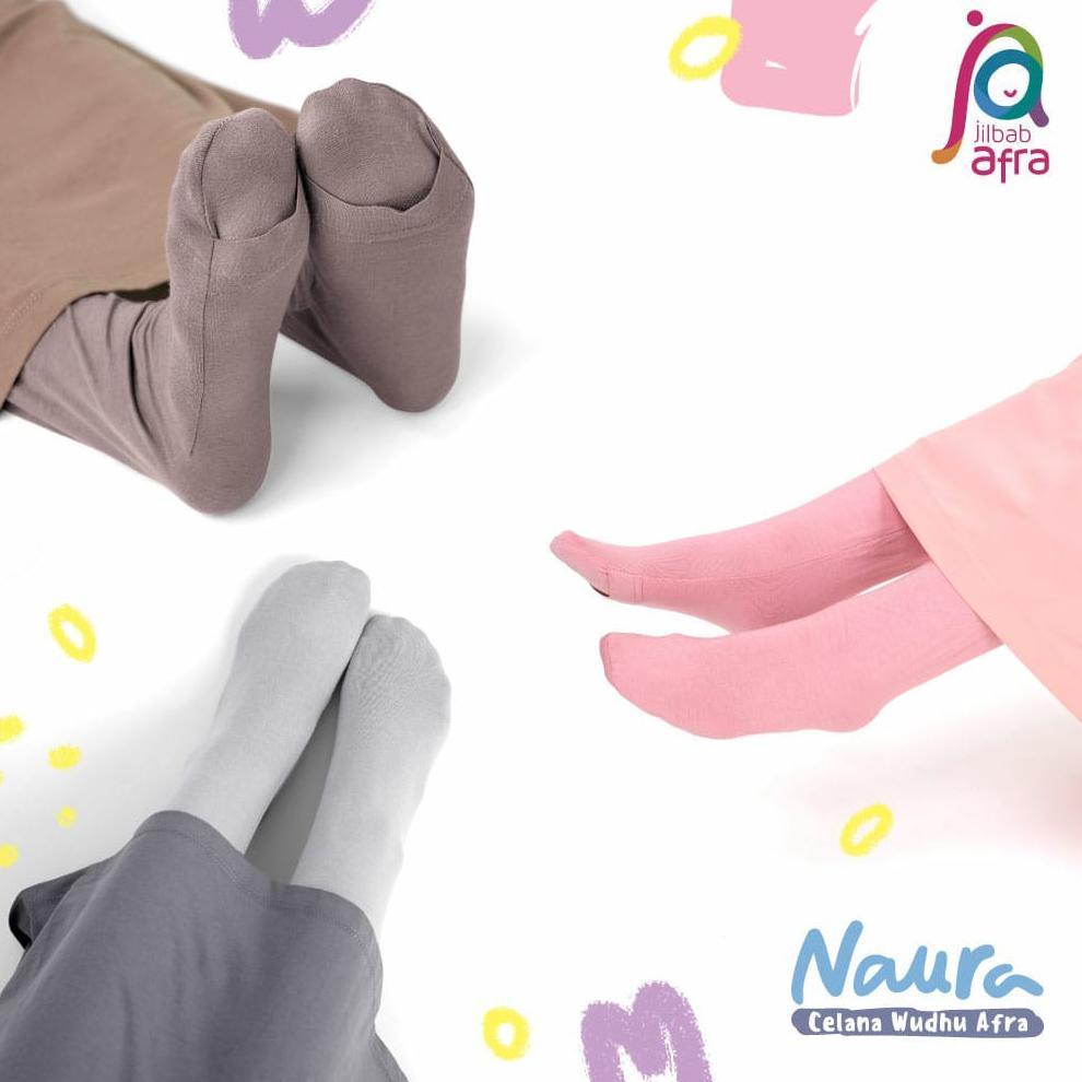 Celana Legging Wudhu Big Size Naura - Jilbab Afra ( Jilbab Arfa ) Celana Dalaman Gamis Bahan Kaos