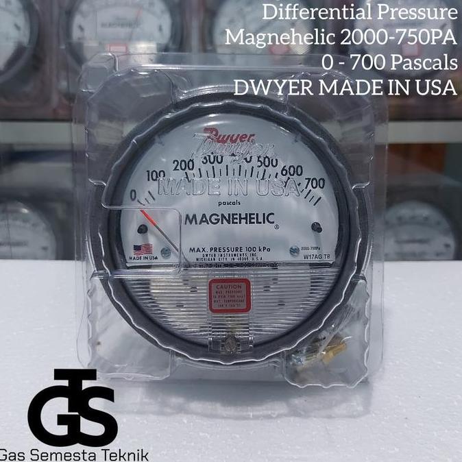Dwyer Magnehelic 2000-750Pa | Magnehelic 0 - 700 Pascals Dwyer Usa