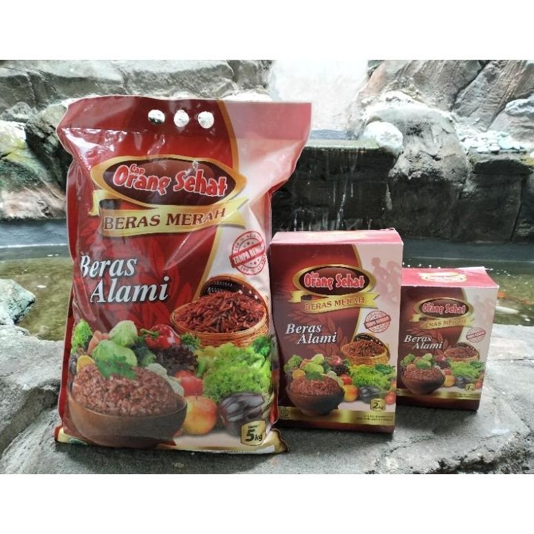Beras Merah Cap Orang Sehat 1 Kg Ed 5.2026