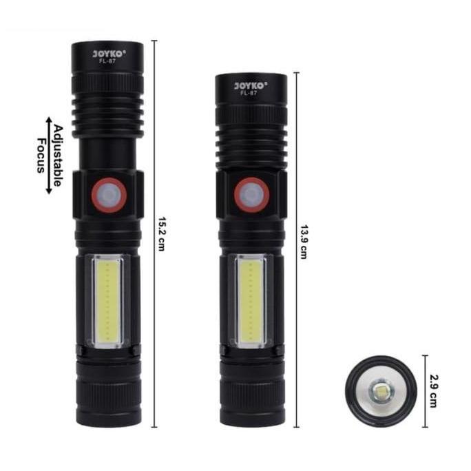 Led Flashlight/Senter Led Joyko Fl-87