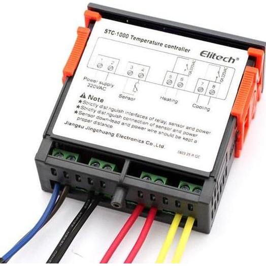 Thermostat Elitech Stc-1000 Orignal Termostat Stc1000 Digital Stc 1000