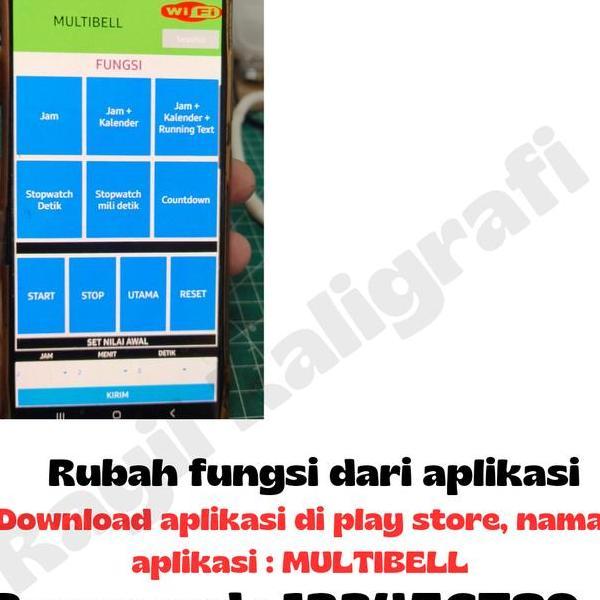 Kontroller Timer P10 Kontroler Stopwatch Detik Kontroler Stopwatch Milidetik Kontroler Hitung Mundur