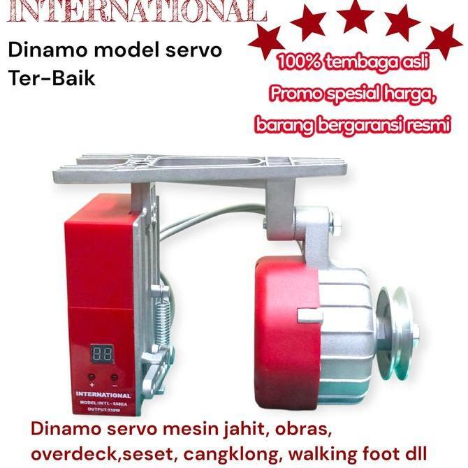 INTERNATIONAL DINAMO SERVO MESIN JAHIT- MOTOR DYNAMO MESIN JAHIT PROMO MOTOR DINAMO SERVO MESIN JAHI