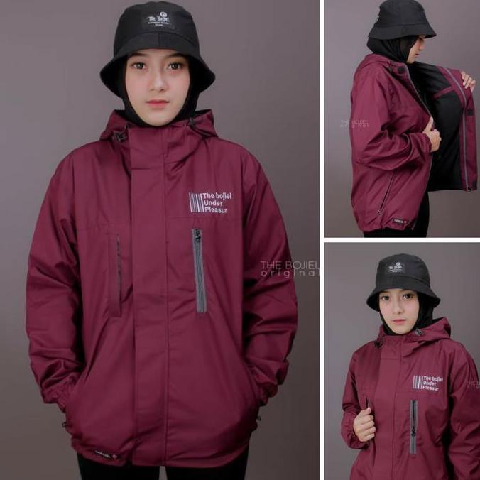 Consina - Jaket Outdoor Pria Wanita Waterproof Model Pleasure Original The Bojiel / Jaket Musim Ding
