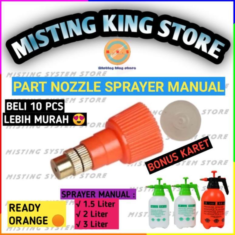 Promo Cod Replacement Nozzle Sprayer Spuyer Manual 2 - 3 Liter 2L 3L Semprotan Burung Tanaman Spare 