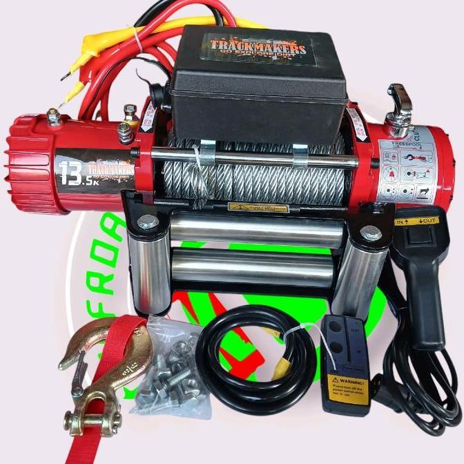 TRACKMAKER WINCH 6TON 13500LBS JIP OFFROAD TRUCK - CONTROL & REMOTE ORIGINAL DAN TERPERCAYA