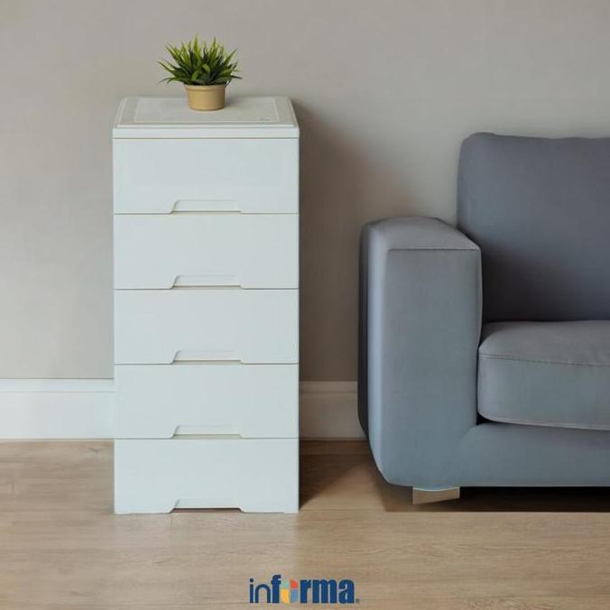 INFORMA IVY LACI PENYIMPANAN 5 TINGKAT - IVORY SS