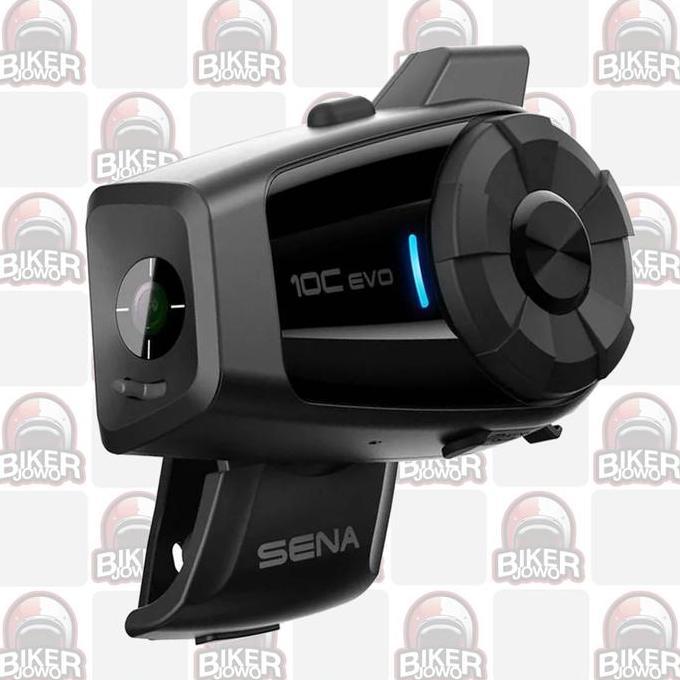 SENA 10C EVO INTERKOM + ACTION CAMERA BLUETOOTH MESH HELMET INTERCOM COMMUNICATION SYSTEM ORIGINAL D