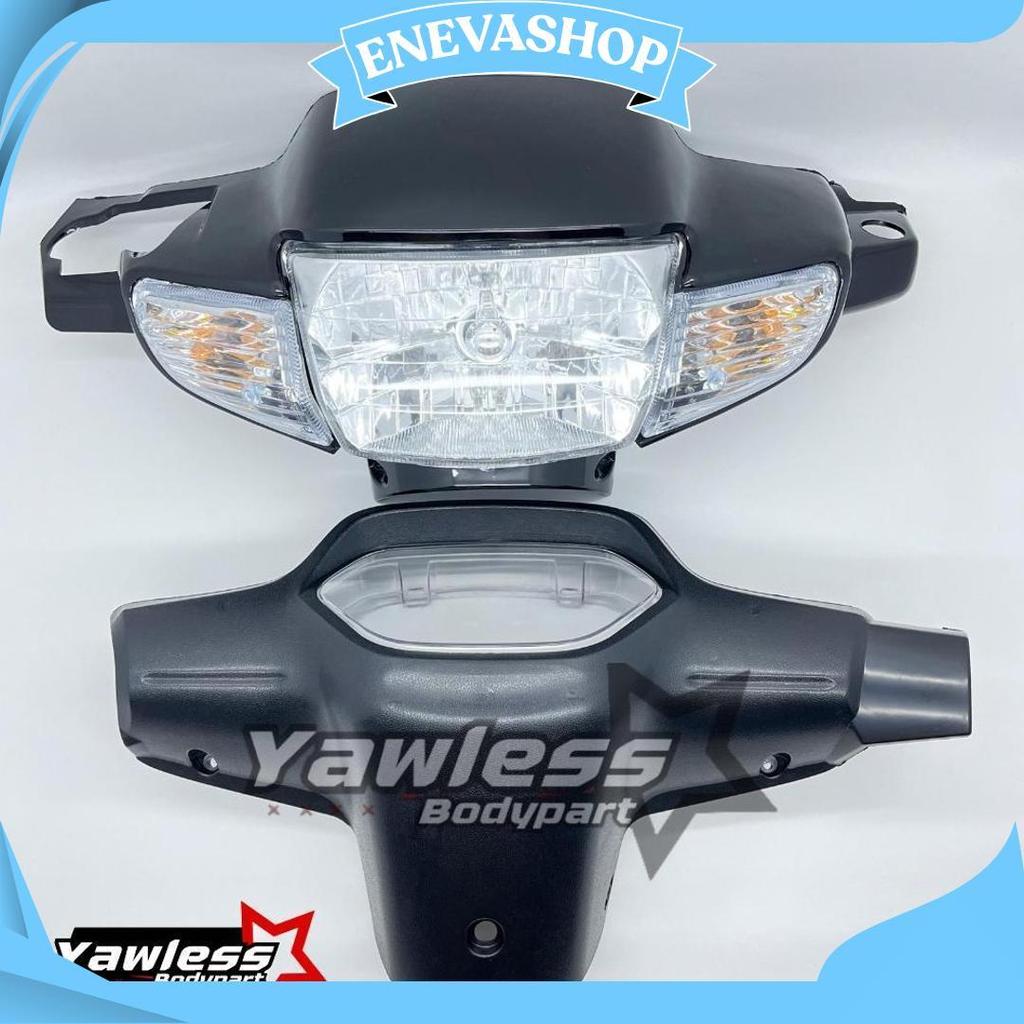 Batok Lampu Supra X Lama Full Set / Batok Supra X Lama + Lampu Depan Supra X Lama Ori