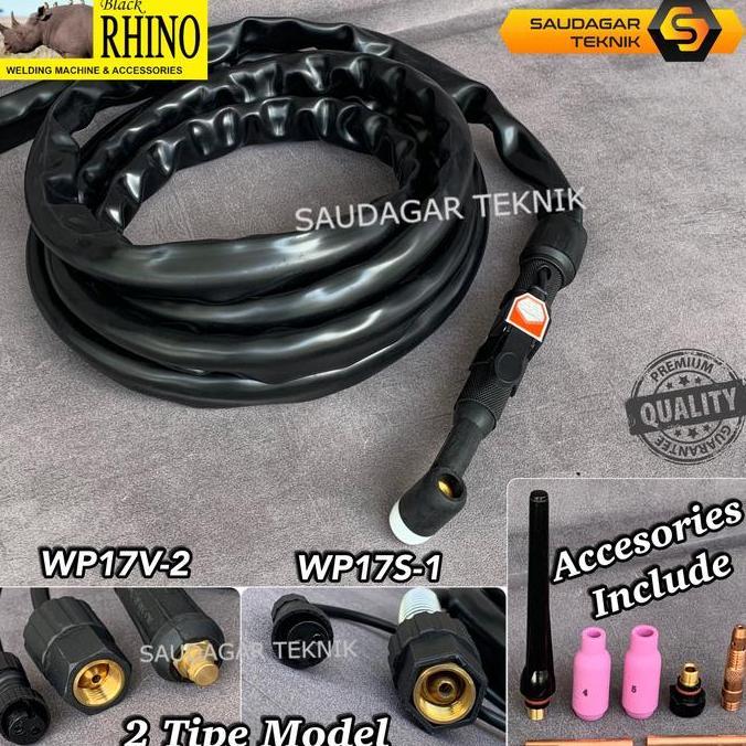 Tang Las Tig Manual Otomatis Stang Las Argon Tig Torch Rhino