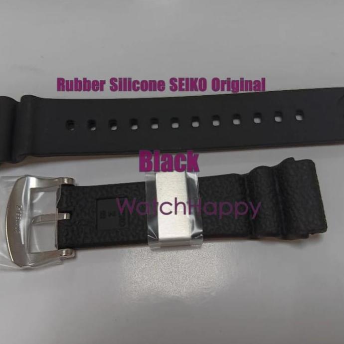 WatchHappy Strap Rubber Silicone SEIKO ORIGINAL Prospex Diver Samurai Turtle Sumo Monster
