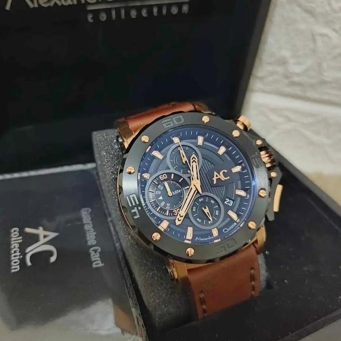 ALEXANDRE CHRISTIE AC9205 AC 9205 COLLECTION BROWN ROSEGOLD