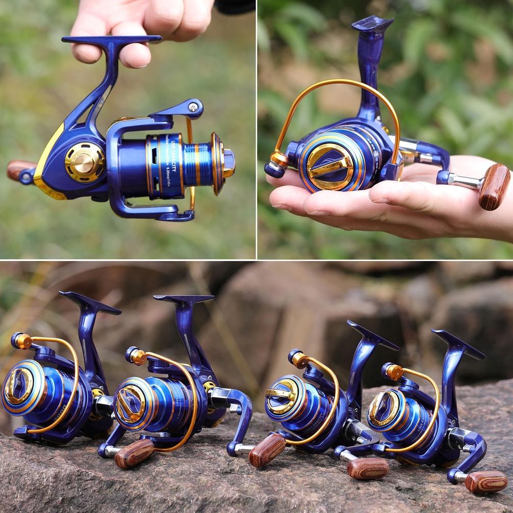 Sougayilang 1000-7000 Fishing Reel Harga terendah untuk Metal Spool Joran Pancing alat pancingan Kat
