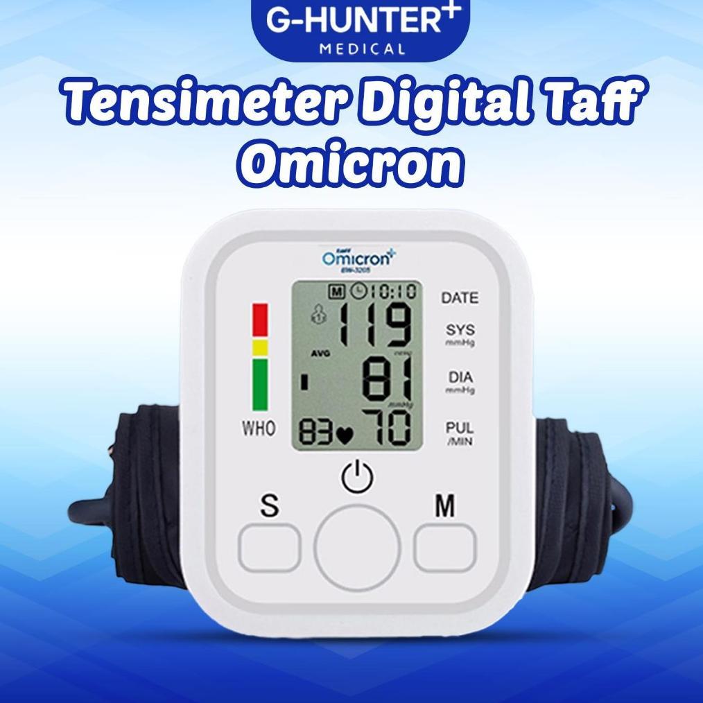 MONITOR TEKANAN DARAH DIGITAL OTOMATIS Tensi Omicron / Alat Pengukur Tensi / Alat Pantau Tekanan Dar