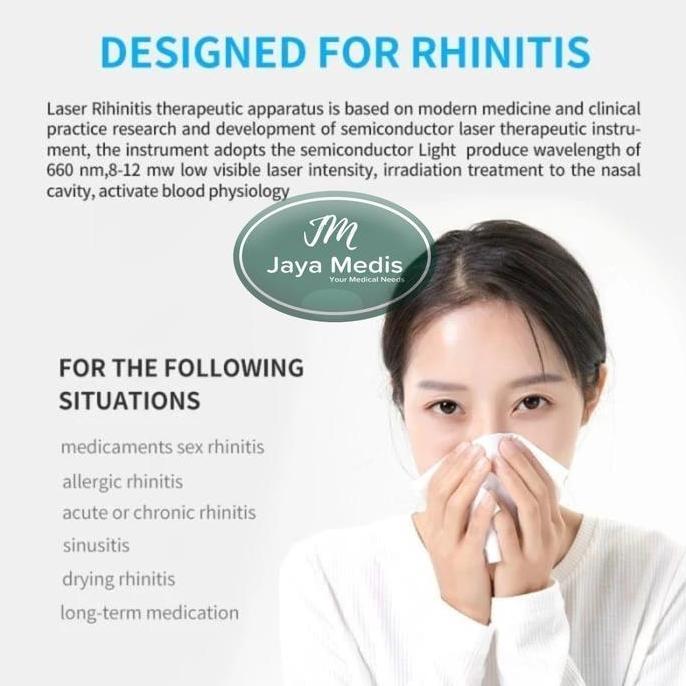 Ready stock Alat Terapi Sinusitis Plus Baterai - Geners Bionase