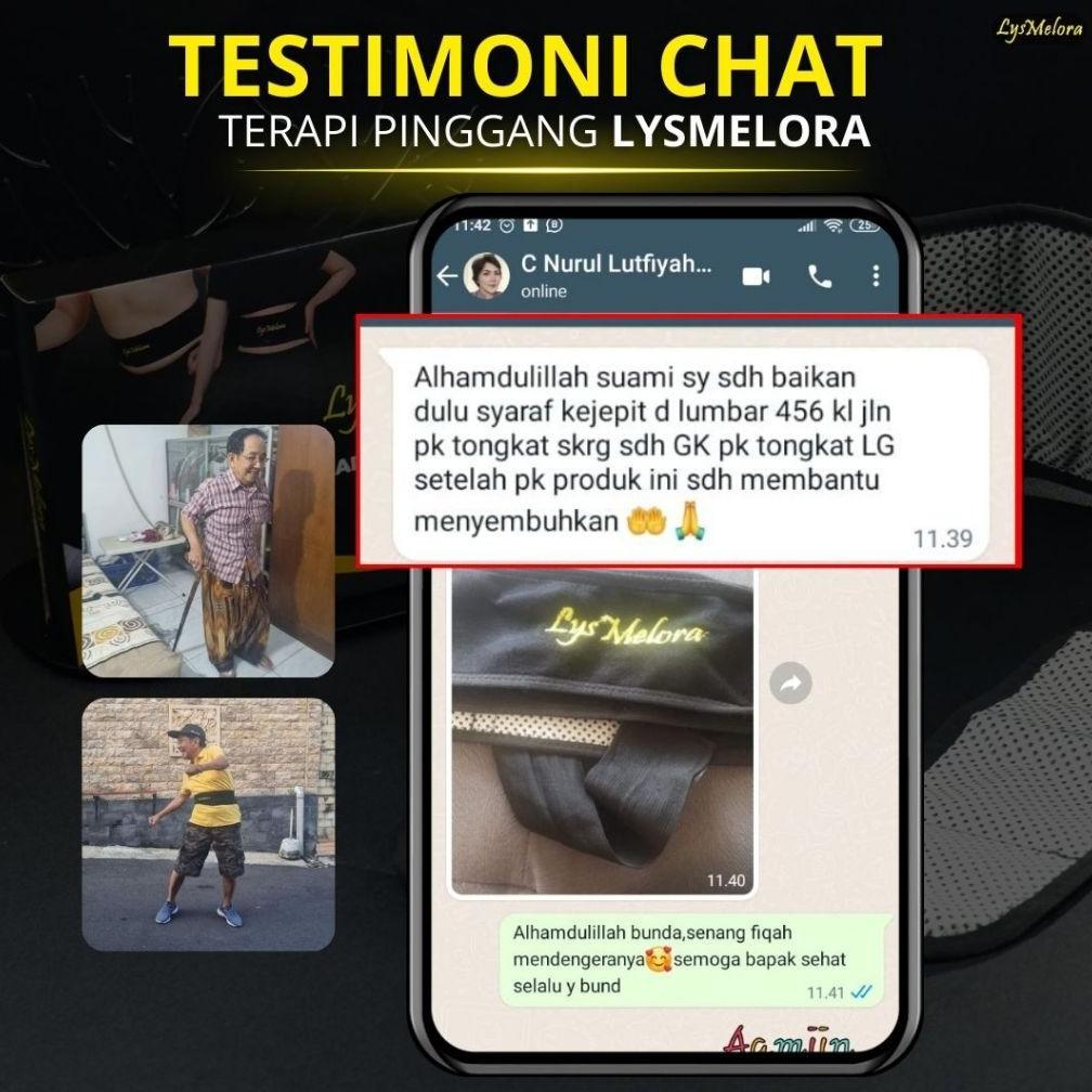 Lysmelora Terapi Pinggang Untuk Sakit Pinggang & Saraf Terjepit - Pengobatan Alternatif Sakit Pingga