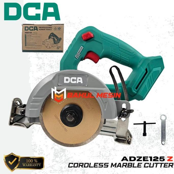 CHRYSAN Cordless Marble Cutter ( Unit Only ) DCA ADZE125 Mesin Potonng Keramik
