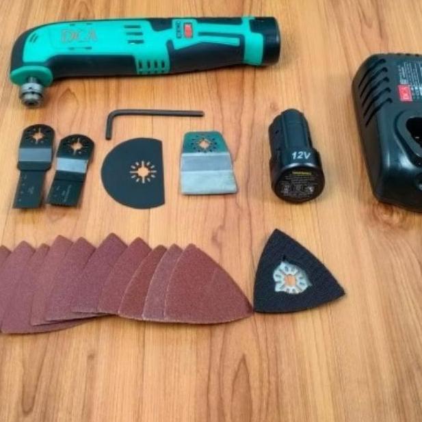 PHRENA DCA Cordless Oscilating Multi Tool ADMD12 Mesin Amplas Serbaguna DCA