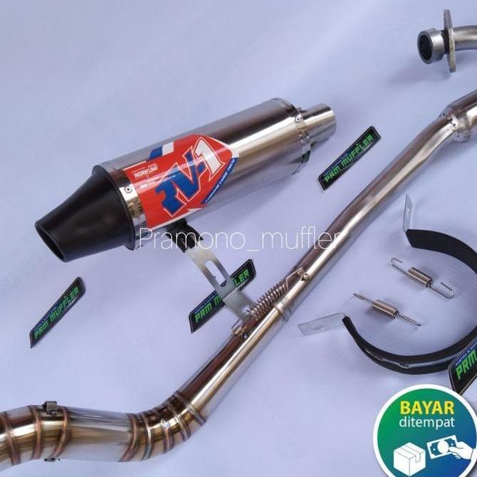 knalpot racing Rv 1  for Honda CRF 150l, Klx150 Original
