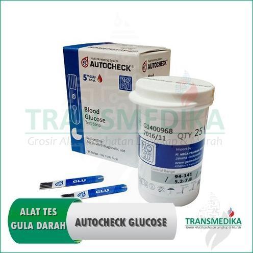 flaminggo shop Autocheck Glucosa / AUTOCHECK Gula Darah / Autocheck strip refill gula darah / Autoch