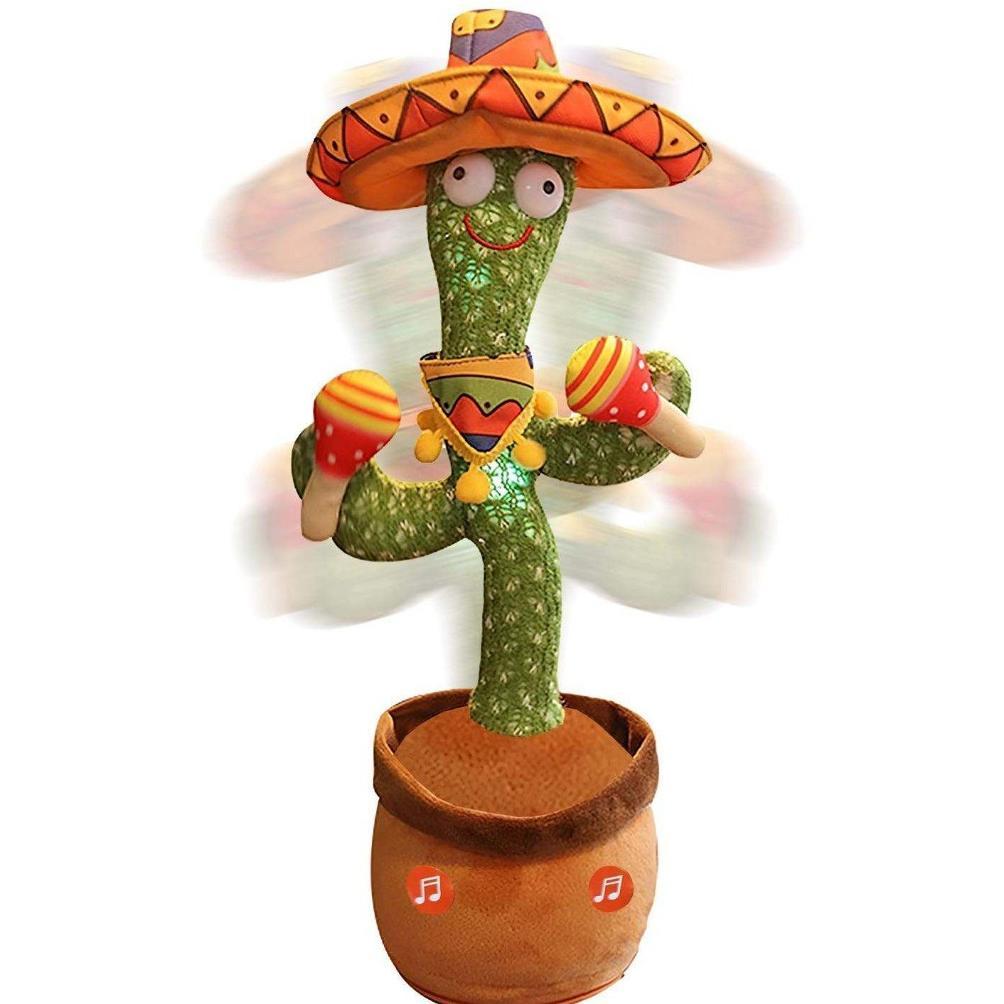 Ter-98 Isabella Mainan Berbicara / Kaktus Bicara Dan Goyang / Mainan Boneka Kaktus Bergoyang Dan Bic