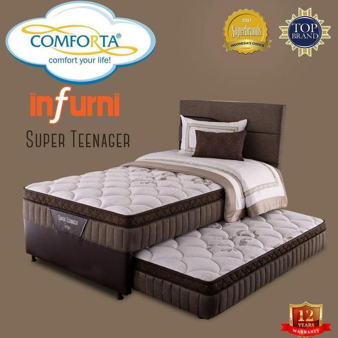 TERBARU Comforta Springbed - SUPER TEENAGER / KASUR SORONG / KASUR ANAK BISA GRAB
