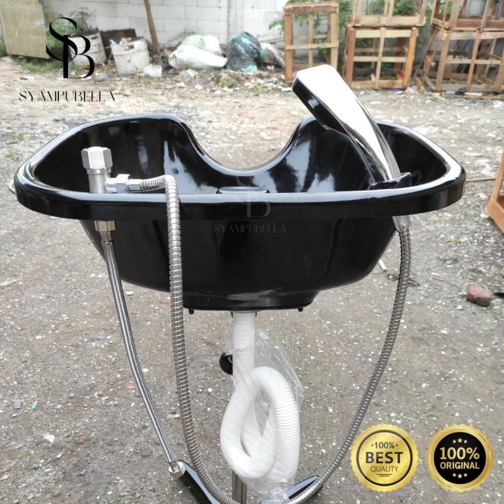 Wasbak Keramas Salon Barbershop Portable