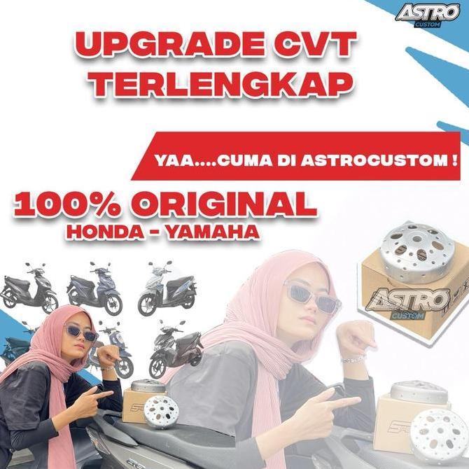 Knalpot TZM Mio M3 Gear 125 X Ride Fino 125 STD Non SS PRO FULL Silincer Racing Original