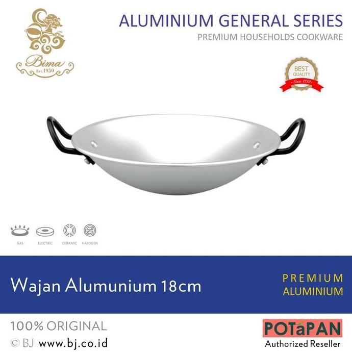 WAJAN Bima Wajan AL 18cm (TEBAL)