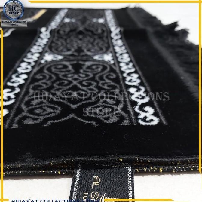 Sajadah Turki Kiswah Sajadah Premium Kiswah Hitam