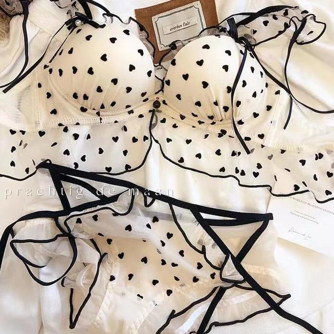 Push Up Bra Bh Pakaian Dalam Tanpa Kawat Underwear Set Celana Dalam Wanita Cewek Perempuan Dewasa Po