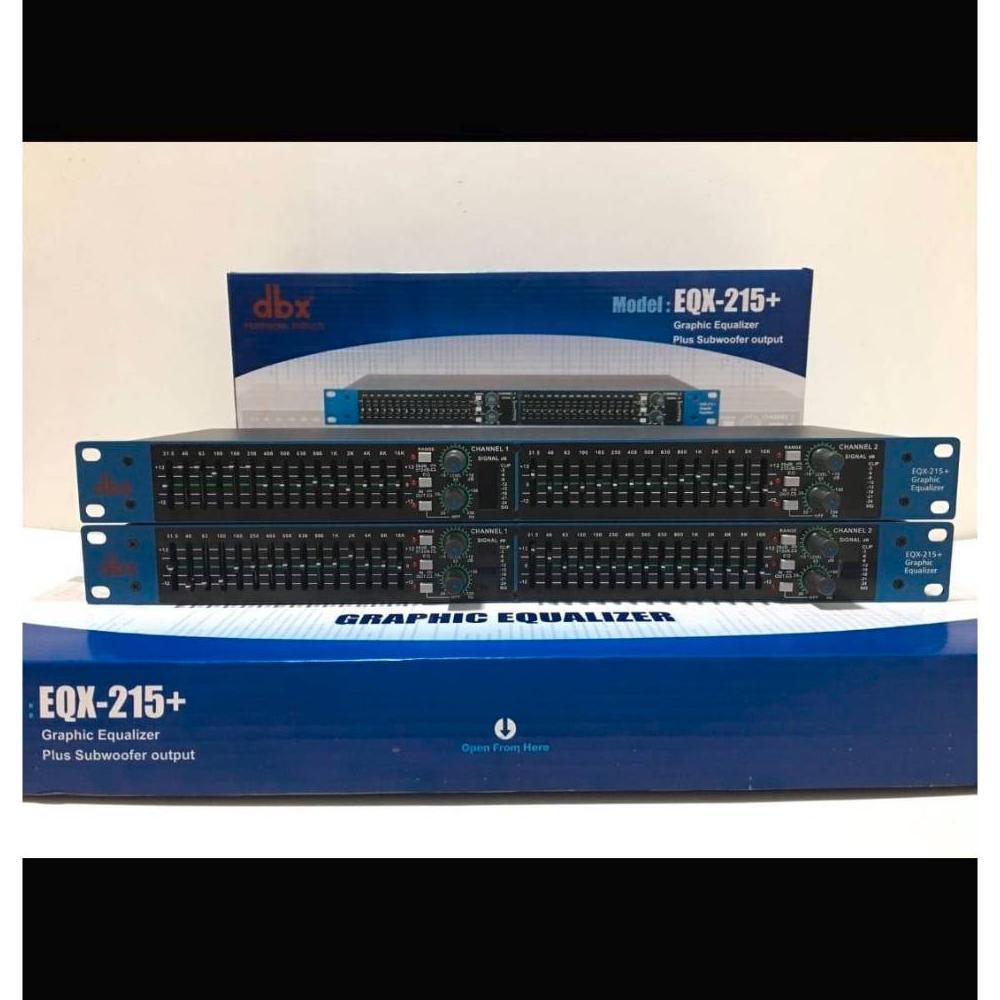 If56 Equalizer Dbx Eqx215+ Eqx 215+ Plus Subwoofer Original