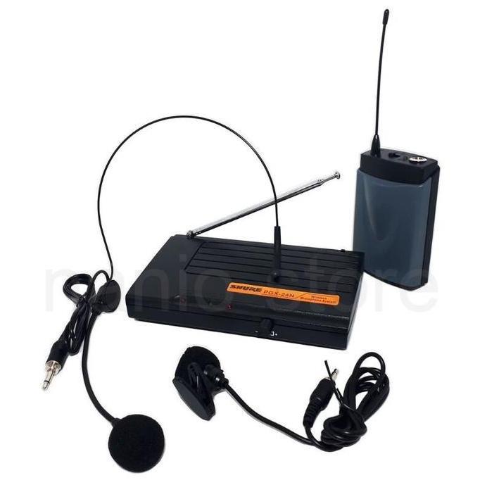 Mic Wireless Jepit Bando / Microphone Jepit Clip On Headset bando BIM