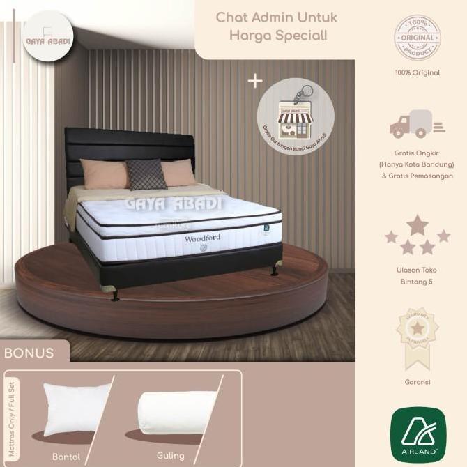 TERBARU Kasur Woodford / Springbed Woodford - Airland Springbed HOT SALE