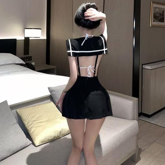 Baju Tidur Sexy Lingerie Set Import Wanita Model Korea Seksi Lingeries