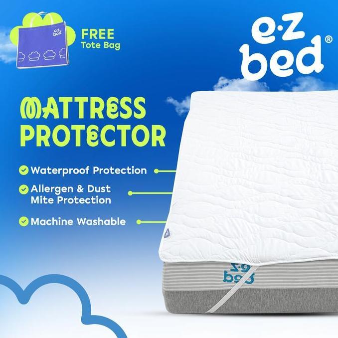 MATTRESS PROTECTOR EZBED / PELINDUNG KASUR WATERPRROF / MATTRESS COVER