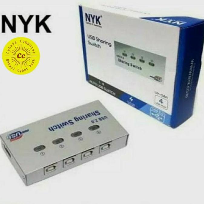 NYK USB AUTO SWITCH PRINTER 4PORT/USB SHARING SWITCH PRINTER 4PORT