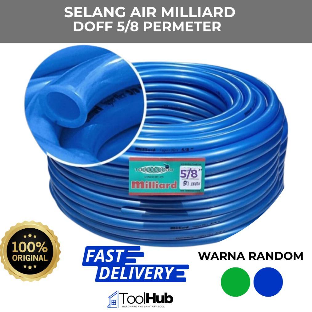Promo Cod Selang Air 1" 1/2"  5/8" Dan 3/4" Inch Milliard Superflex & Doff ( Per Meter ) Selang Meta