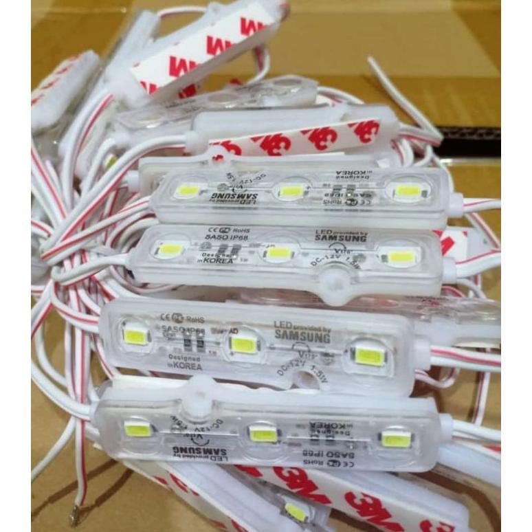 LED Samsung saso 5630 putih transparan DC-12V Lampu
