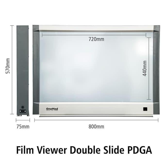 Promo Lampu Xray Viewer Double Slide Onemed Film Viewer Cod