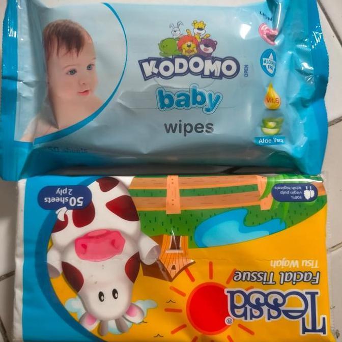 TEMPAT TISSUE BASAH DAN KERING 2IN1