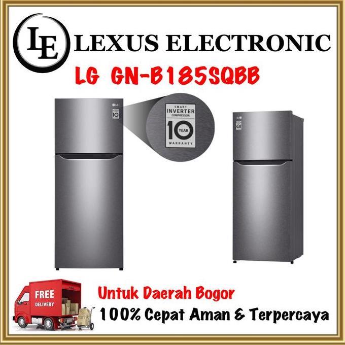 KULKAS 2 PINTU PROMO MURAH | LG GN-B185SQBB | GNB185SQBB | KULKAS LG
